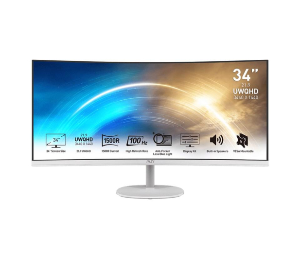 MSI PRO MP341CQW - 1109851 - zdjęcie